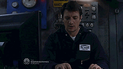 Sad Nathan Fillion Access Restricted GIF