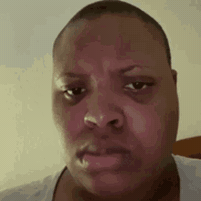 Sad Person Close Up GIF