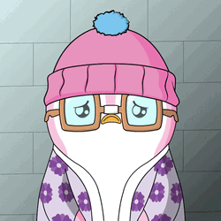 Sad Pudgy Penguin In Jail GIF