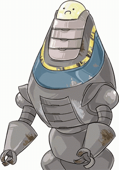 Sad Robot GIF