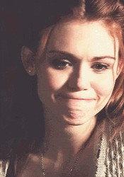 Sad Smile Lydia Martin Teen Wolf GIF