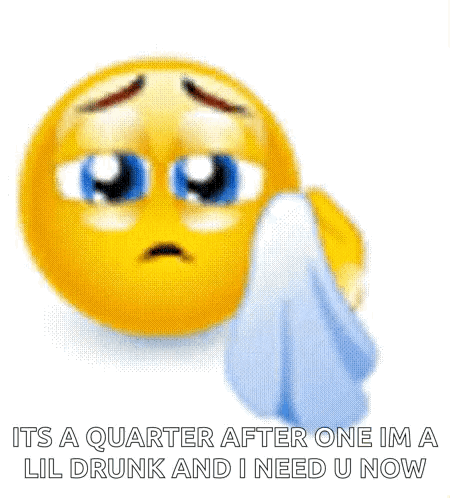 Sad Smiley Crying With Napkin GIF