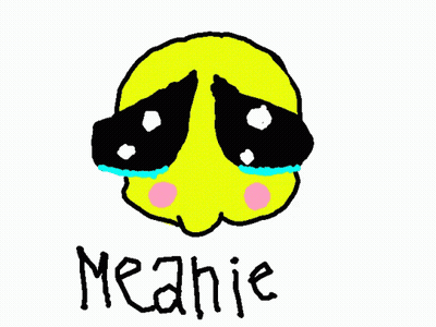 Sad Smiley Face Meanie GIF