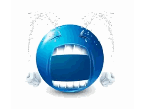 Sad Smiley Face Sticker