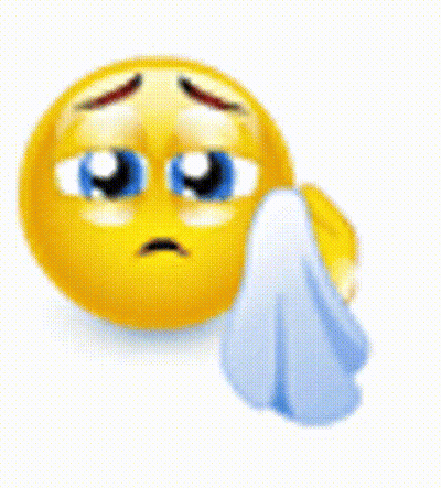 Sad Smiley Face GIF