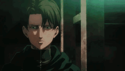 Sad Soldier Levi Ackerman GIF