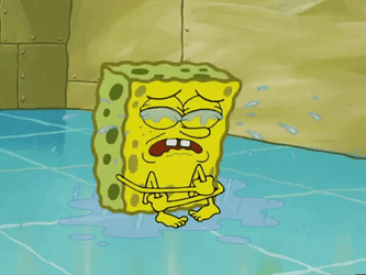 Sad Spongebob No Pants GIF