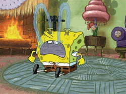 Sad Spongebob Pool Of Tears GIF