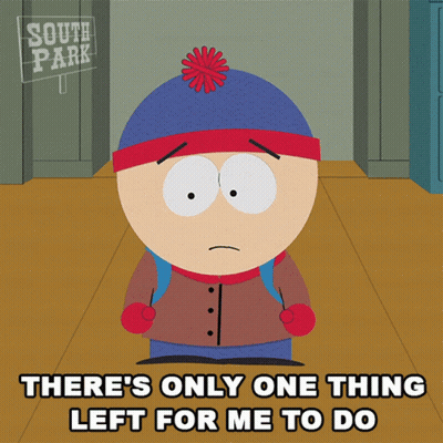 Sad Stan Marsh From South Park GIF