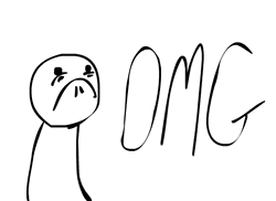 Sad Stick Man Omg Reaction GIF