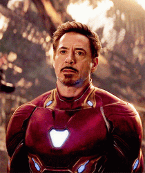 Sad Superhero Iron Man