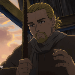 Sad Thorfinn Raining GIF