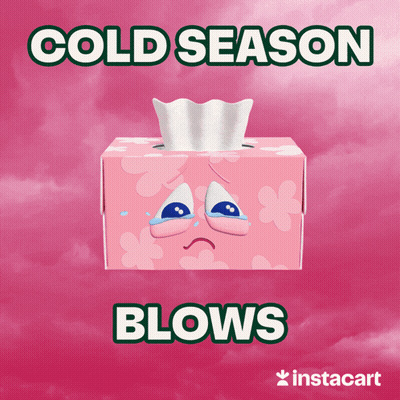 Sad Tissue Box Cold Season Blows GIF