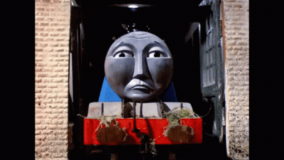 Sad Train GIF