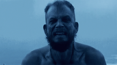 Sad Viking Bearded Man Drinking GIF