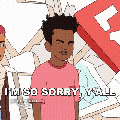 Sad White Cat Saying Sorry GIF