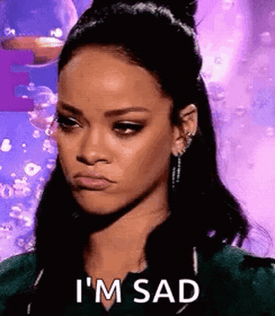 Sad Woman Face GIF