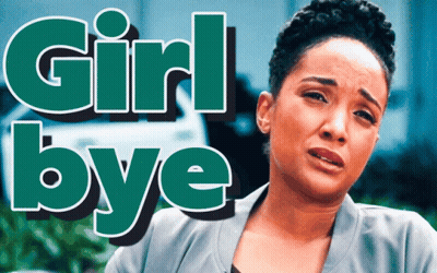 Sad Woman Saying Girl Bye