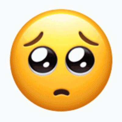 Sad Yellow Smiley Face GIF