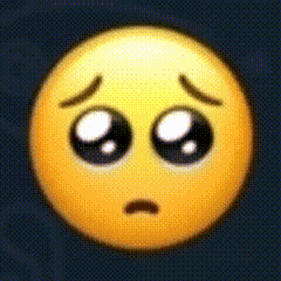 Sad Yellow Smiley Face GIF