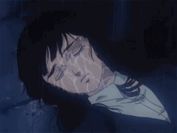 Sad Yumiko Shirasagi Weeping Aesthetic GIF