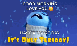 Sadness Crying It's Only Tuesday GIF