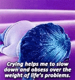 Sadness Face Plant Inside Out GIF