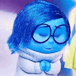 Sadness Inside Out Happy Shy GIF