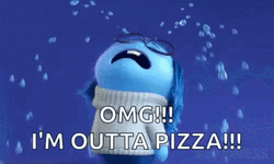 Sadness Inside Out I'm Outta Pizza GIF