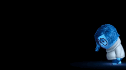 Sadness Inside Out In The Dark GIF