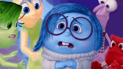 Sadness Inside Out Speaking GIF