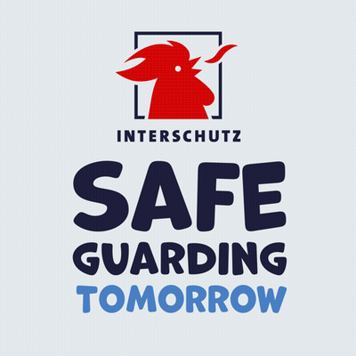 Safe Guarding Tomorrow Sign With Red Rooster GIF
