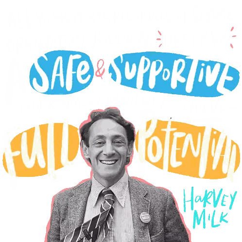 Safe Supportive Full Potential Poster Sticker