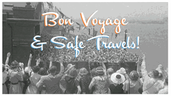 Safe Travels Black And White Titanic GIF