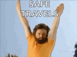 Safe Travels Charley Koontz Blogger GIF