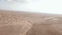 Sahara Desert Aerial View