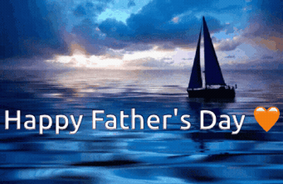 Sailboat Happy Father's Day GIF