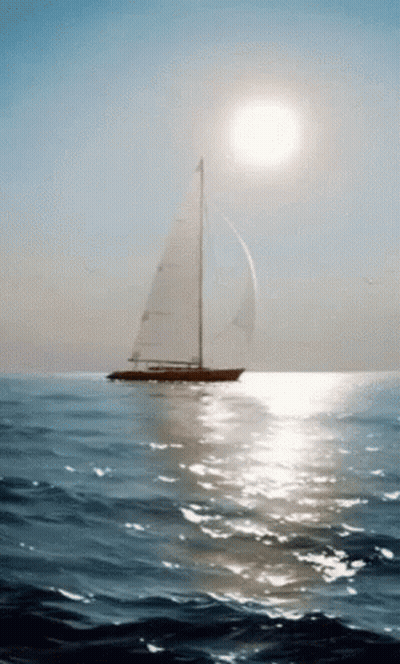 Sailboat In A Jar By Brus777 GIF