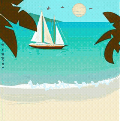 Sailboat On Beach Franwhiteside GIF
