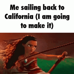 Sailing Back To California GIF
