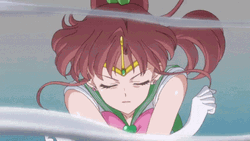 Sailor Jupiter Crystal Power Evolution  GIF