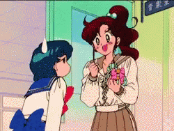 Sailor Jupiter Face Slapped Mercury  GIF