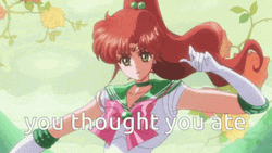Sailor Jupiter You Though You Ate  GIF