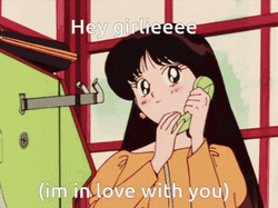 Sailor Mars Rei Hino Calling GIF