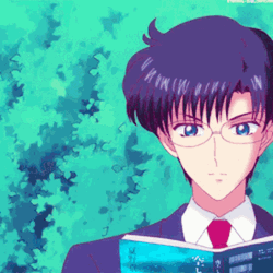 Sailor Moon And Tuxedo Mask Kiss Eye Side GIF
