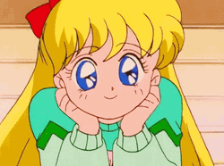 Sailor Moon Batting Eyes GIF