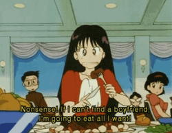  Sailor Moon Eating Can't Find Boyfriend GIF