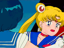 Sailor Moon Mercury Anime Slap GIF