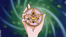 Sailor Moon Transformation Crystal Star Loop GIF