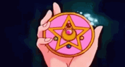 Sailor Moon Transformation Crystal Star Opening GIF